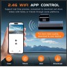 Dash Cam, 2.5K Dash Camera for Cars, V200 WiFi Dash Cam Front, Wireless Dashcam with App, WDR Night Vision, G-Sensor Dashcams for Cars