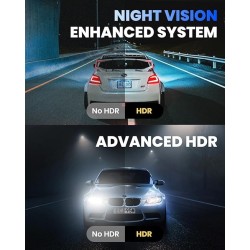 Dash Cam Front Rear: 4K+1080P Full HD Dashcam Free 64GB Card, with 5G WiFi GPS, Dual Dash Camera for Cars with 3" IPS Screen, Night Vision