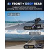 Dash Cam Front Rear: 4K+1080P Full HD Dashcam Free 64GB Card, with 5G WiFi GPS, Dual Dash Camera for Cars with 3" IPS Screen, Night Vision
