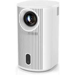 Projector 4K with WiFi and Bluetooth, Portable Projector with Sensorless Auto Focus, Outdoor Movie Projector 120''