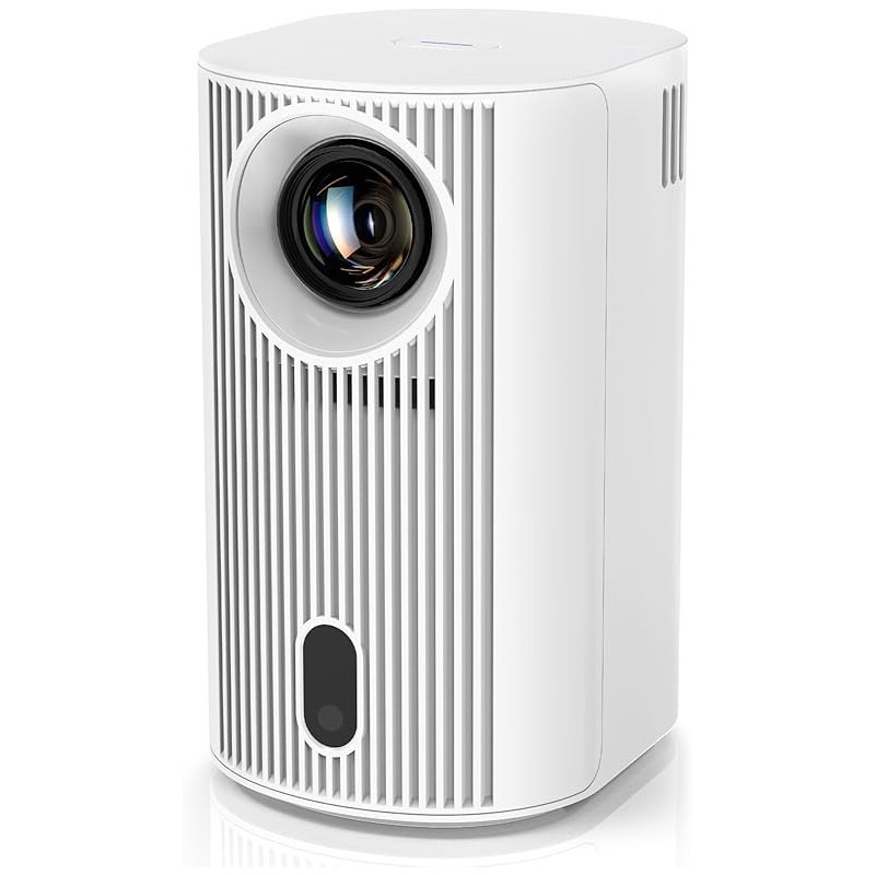 Projector 4K with WiFi and Bluetooth, Portable Projector with Sensorless Auto Focus, Outdoor Movie Projector 120''