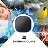 Sound Machine White Noise Machine with 20 Non Looping Natural Soothing Sounds Memory Function 32 Levels of Volume Powered by AC or USB and Sleep Sound Timer Therapy for Baby Kids Adults