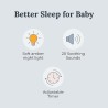 White Noise Sound Machine, With Soft Night Light & Sleep Timer, 20 Sound Options Including Lullabies, Nature & Pink Noise, Sleep Aid For Baby & Adults