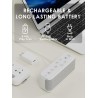 Sound Machine for Adults, USB Rechargeable White Noise Machine for Office Privacy & Noise Canceling, 42 Soothing Sound with Lullabies & Fan Sounds, Auto-Off Timer & 8-Level Volume Control