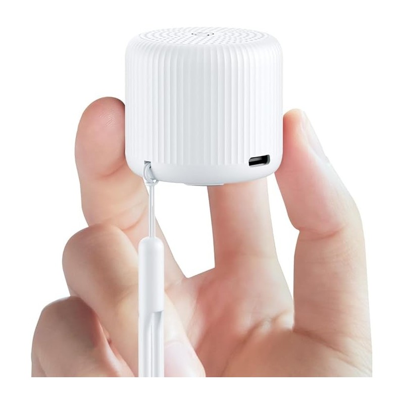 Portable Sound Machine for Baby Adults,LEICEX Travel Sound Machine,15 Non-Looping Sound Timer and Memory Play