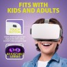 VR Headset for Phone with Controller, Anti-Blue Eyes Protected HD Lenses, 110° FOV Virtual Reality Headsets VR Goggles