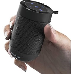 Bluetooth Speaker, Portable Bluetooth Speakers with Wireless Stereo Pairing, Built in Mic, 360° HD Sound,IP65 Waterproof Speaker,Support TF Card