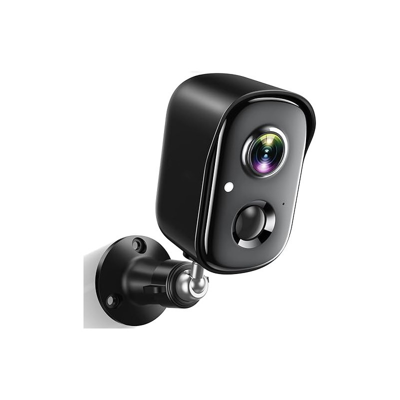 Security Cameras Wireless Outdoor, 2K Battery Powered AI Motion Detection Spotlight Siren Alarm WiFi Surveillance Indoor Home Camera, Color Night Vision 2-Way Talk