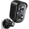 Security Cameras Wireless Outdoor, 2K Battery Powered AI Motion Detection Spotlight Siren Alarm WiFi Surveillance Indoor Home Camera, Color Night Vision 2-Way Talk